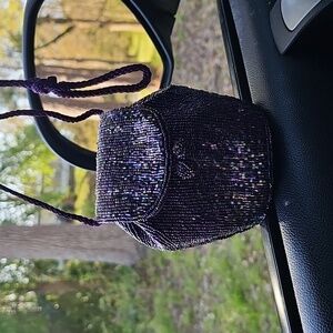 Jessica McClintock Mini Beaded Purse